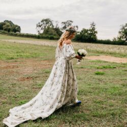 Clementine's Bespoke wedding dress